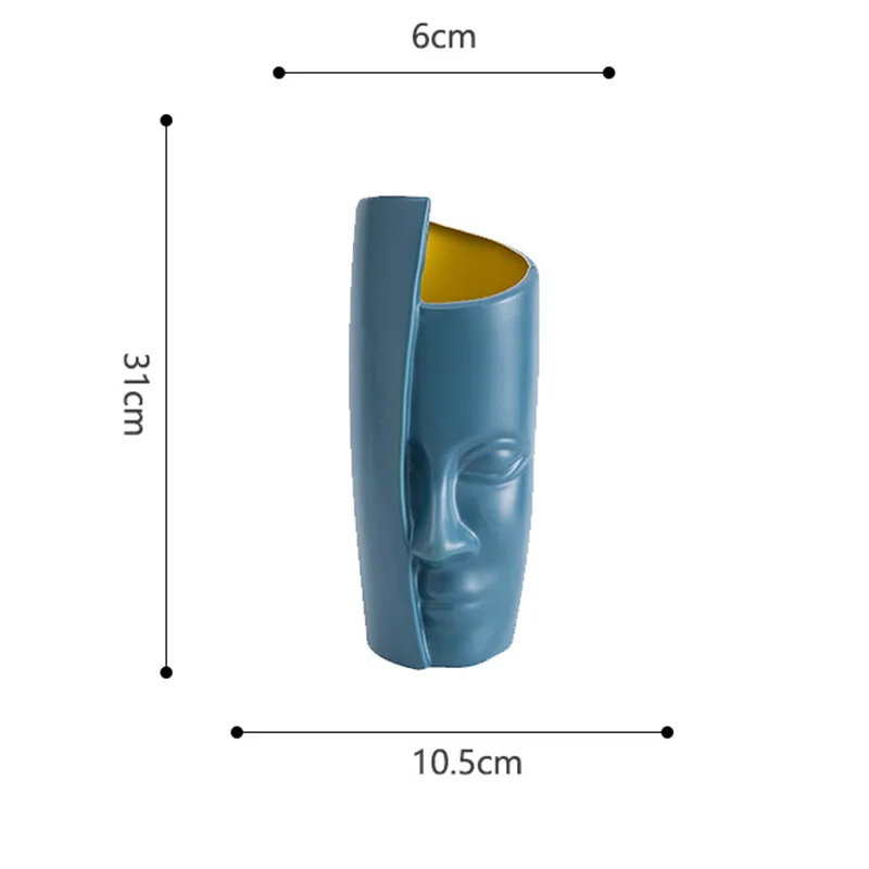 

European-style Vases Home Decorations Anti-ceramic Vase Plastic Non-breakable Wedding Decoration for Hydroponic Plants Creative