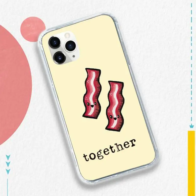 

Best friend Milk Biscuits Couple food Phone Case for iPhone 11 12 mini pro XS MAX 8 7 6 6S Plus X 5S SE 2020 XR