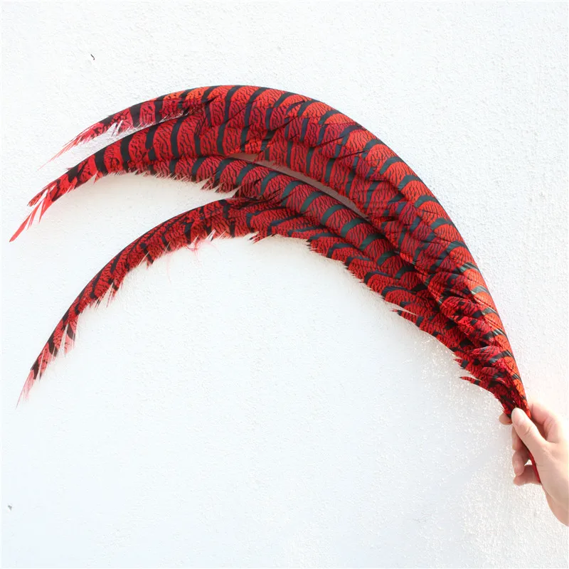 

Promotion 20pcs/lot nature Pheasant tail feathers 32-36 inches/80-90cm Accessories celebration Home plumes plumas