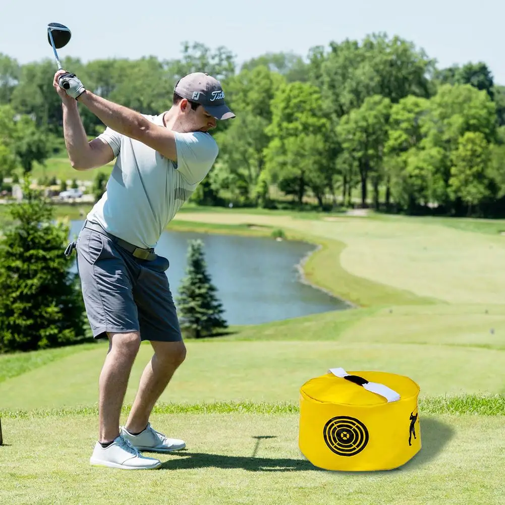 

Train Gesture Golf Training Aids Swing Trainer Bags for Power Smash Hitting Waterproof Impact