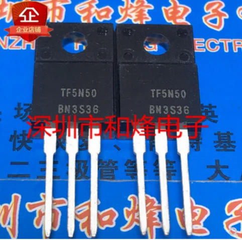 

Free Shipping 100pcs AOTF5N50 TF5N50 TO-220F 5A 500V