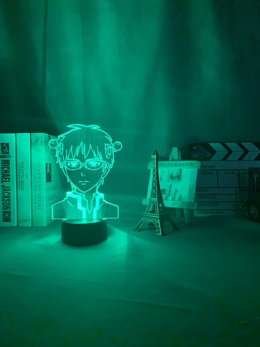 

Anime Light The Disastrous Life of Saiki K Led Night Light for Bedroom Decoration Colorful Nightlight Anime Gift 3d Lamp Saiki K