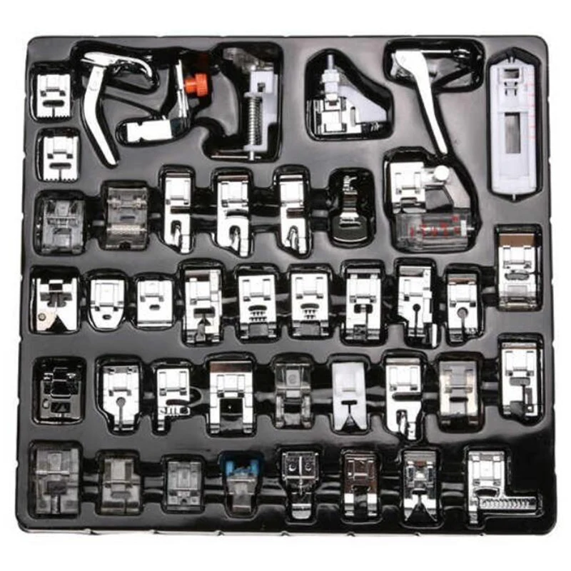 

42-Piece Sewing Machine Presser Foot Tool Kit For Brother Shengjia Domestic