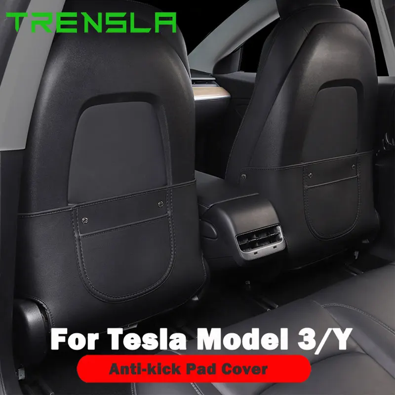 

2 шт., защитные накладки на заднее сиденье автомобиля Tesla Model 3 Y