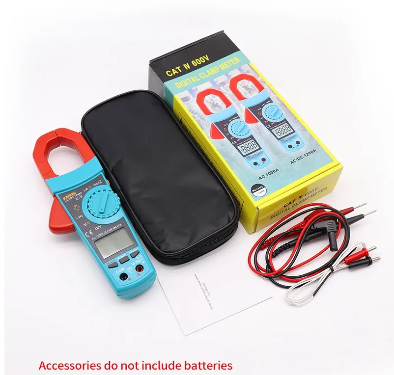 

Pocket Mini Electrical Engineering Digital Clamp Meters Measurement Tool True RMS Ammeter Multimeter for Electrician