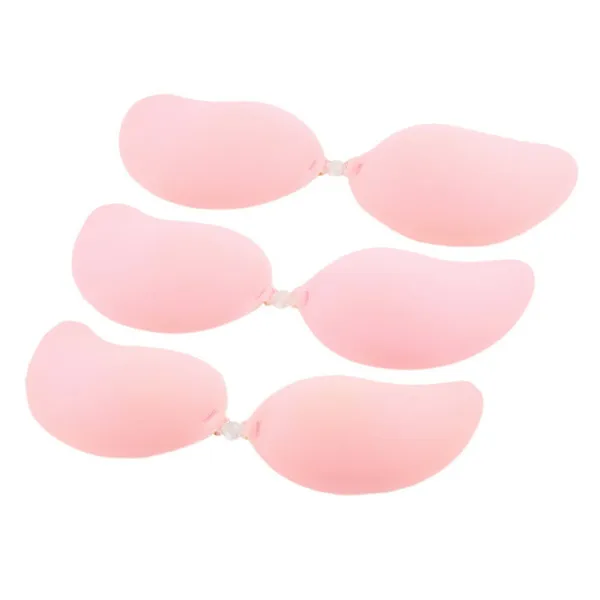 1 шт. самоклеящийся силиконовый пуш-ап Бюст спереди застежка без бретелек