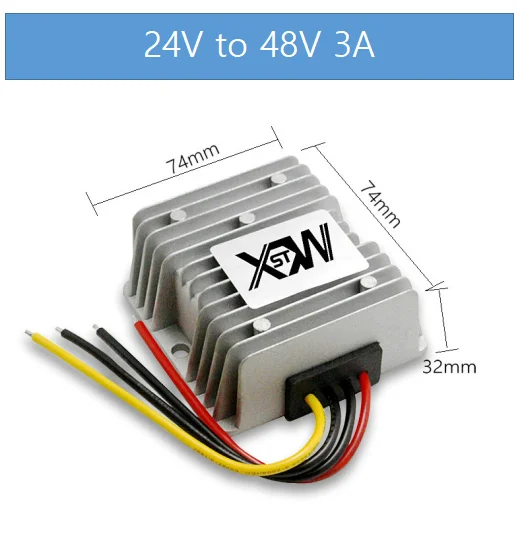 

XWST Конвертер DC/DC 24В в 48В 3A/5A/6A