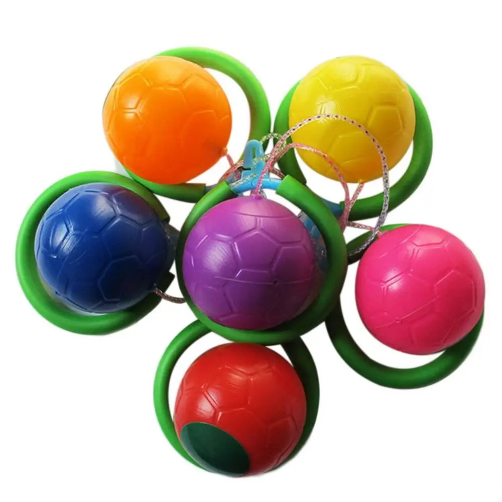 

1PCS 6 Colors Skip Ball Outdoor Fun Toy Balls Classical Skipping Toy Fitness Equipment Playground May Toy Ball