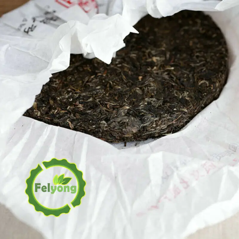 чай пуэр Xia Guan 2014 Shen Pu erh Юньнань Гао Юань Чэнь сырой Чай Железный торт 357