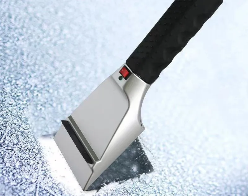 

Electric Car Ice Scraper Windshield Ice Breaker Quick Clean Glass Brush Snow Remover Tool Auto Window Winter Snow Brush Shovel