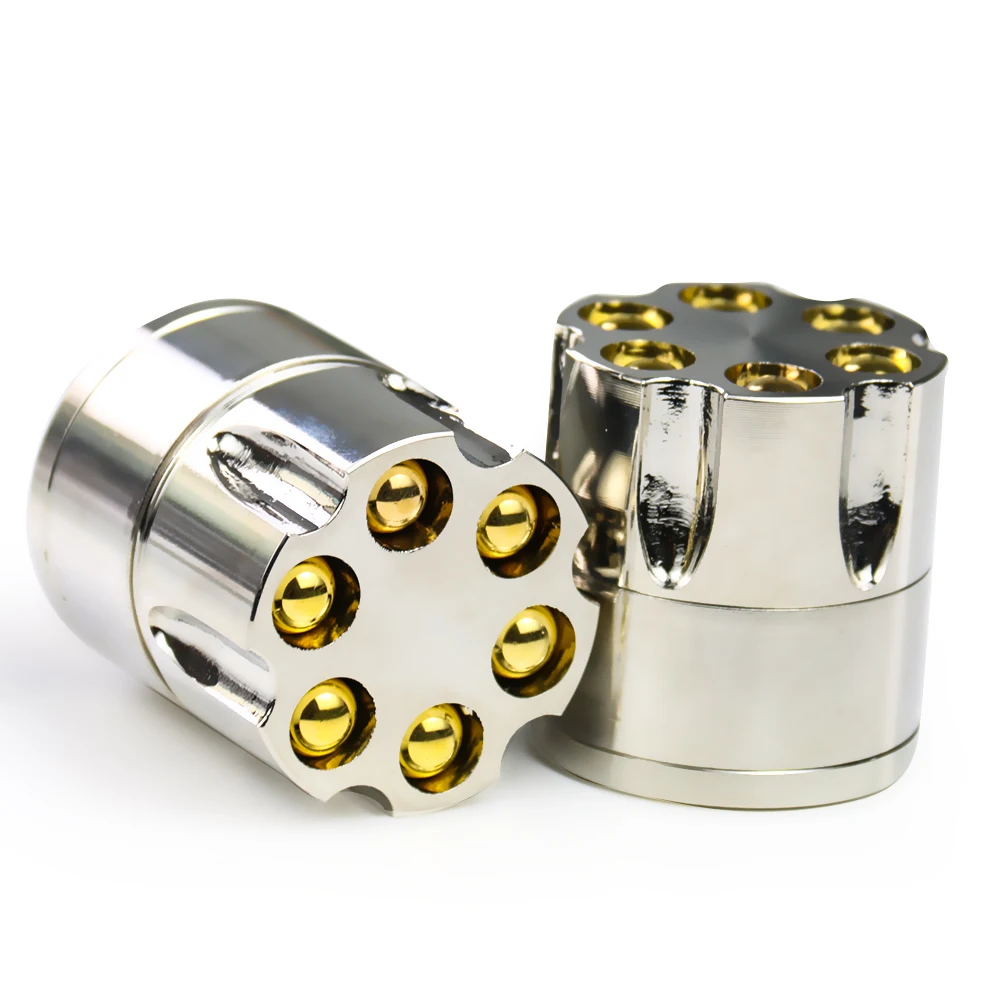 

Aluminum Herb Tobacco Grinder Smoke Herbal Grinders Weed Herb Grinder Cigarette Accessories Bullet Shape Smoking Gadget
