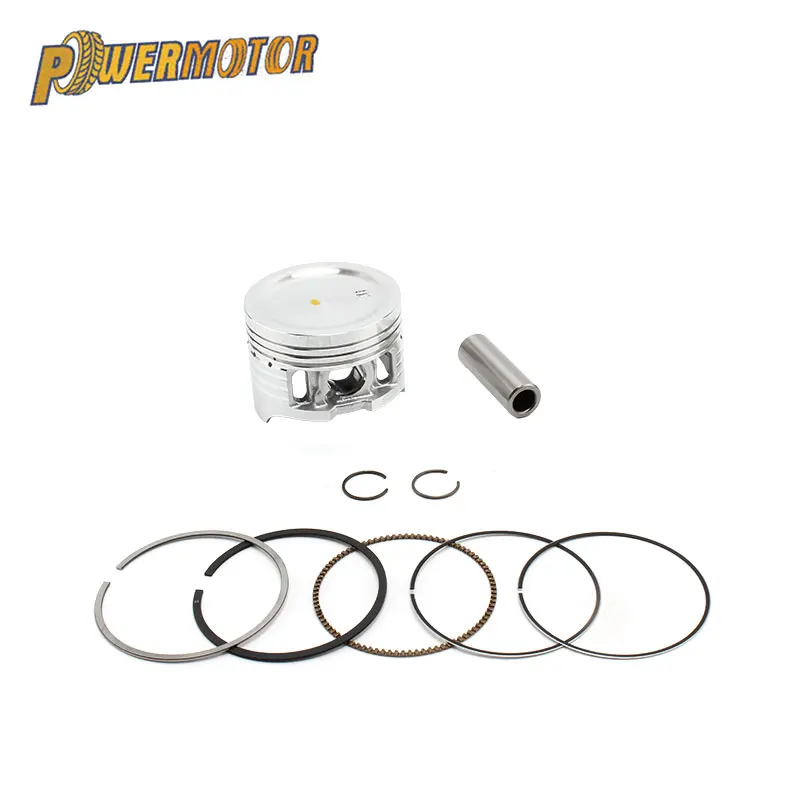 

Motorcycle 52.4mm Piston Ring 13mm Pin Set Kit Assembly fit for YINXIANG YX 125cc Horizontal Engine Dirt Bike