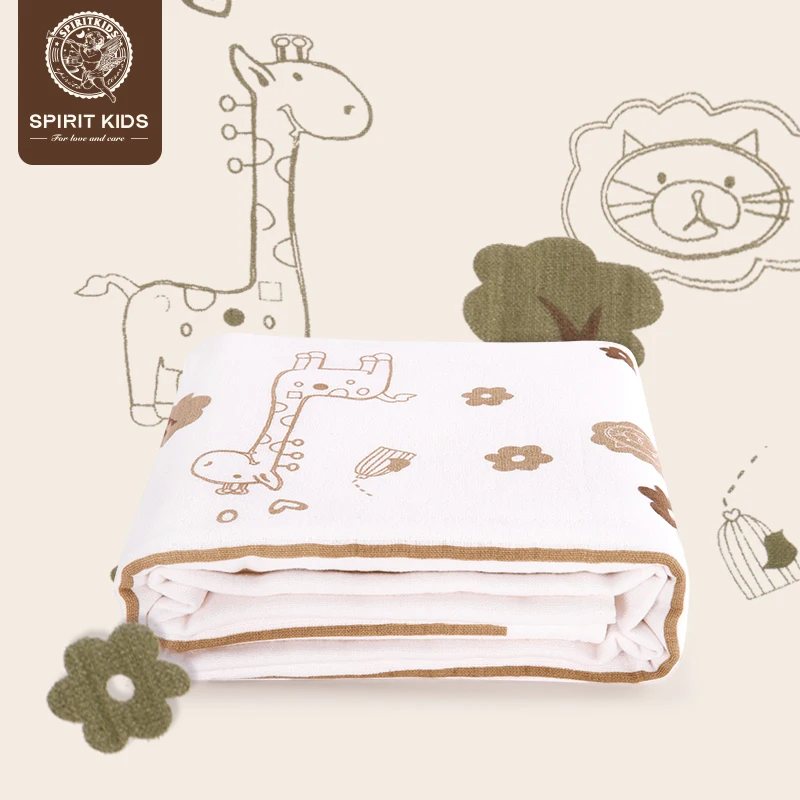 Spiritkids детское бамбуковое волокно полотенце для душа с принтом банное