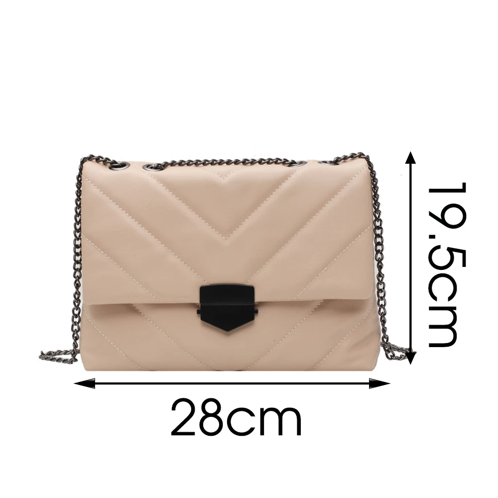 

Fashion Ladies Hand Bags High Quality PU Leather Shoulder Bag 2020 New Casual Brand Crossbody Bags For Women Bolsas Feminina