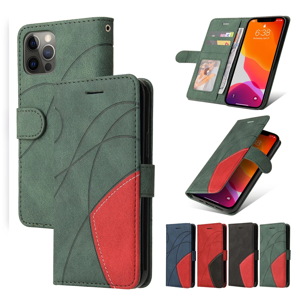 

Magnetic Wallet Flip Case For OPPO A95 Reno 5Z 5G Realme GT 5 5S 6i 8 Pro C3 C12 C15 C21 V13 V5 5G Card Slot Stand Cover Etui