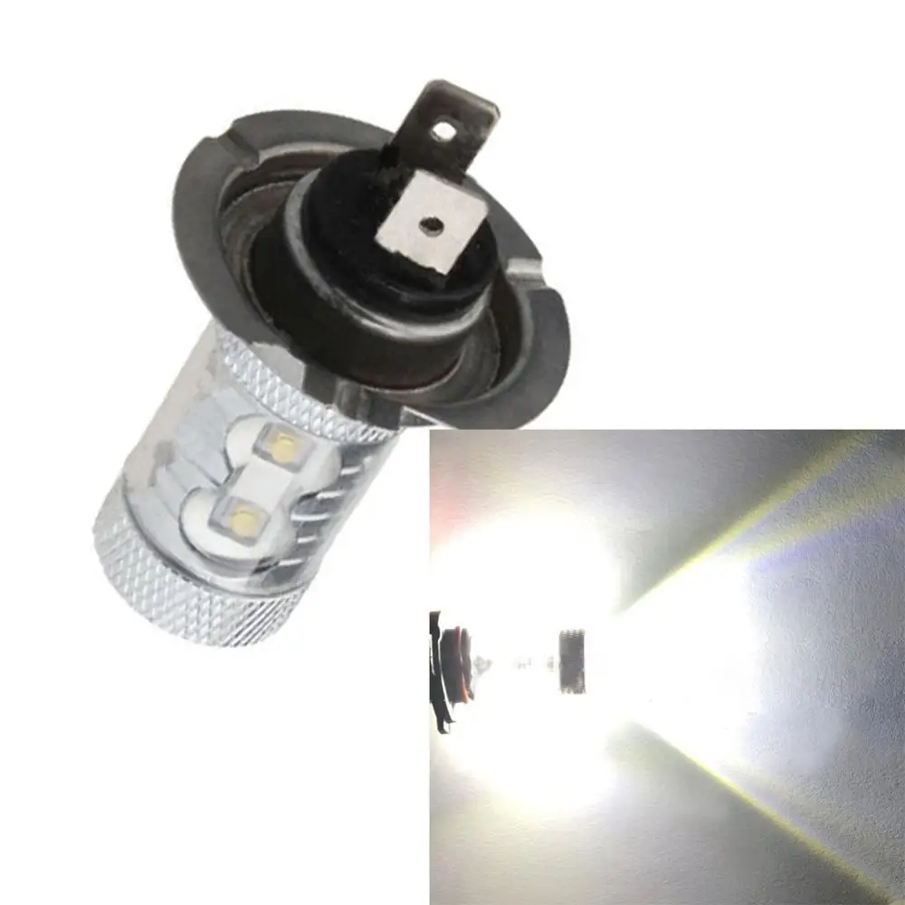 Светодиодный светильник для противотуманных сигналов H11 H7 H4 белый 50 Вт