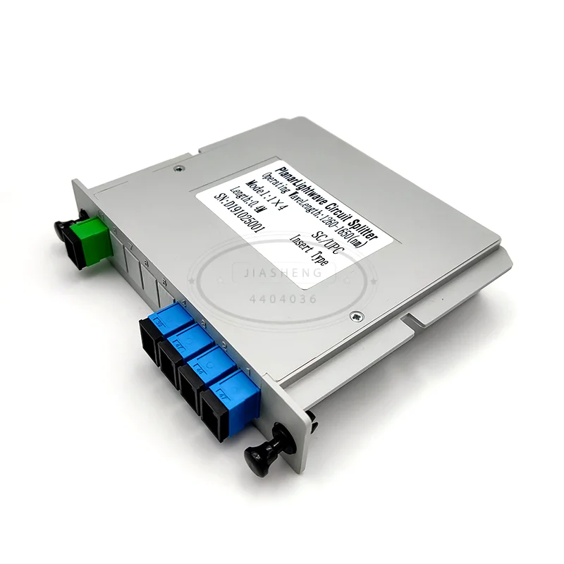 SC UPC волоконно-оптический разветвитель 1x4 оптический ПЛК кассета коробка с