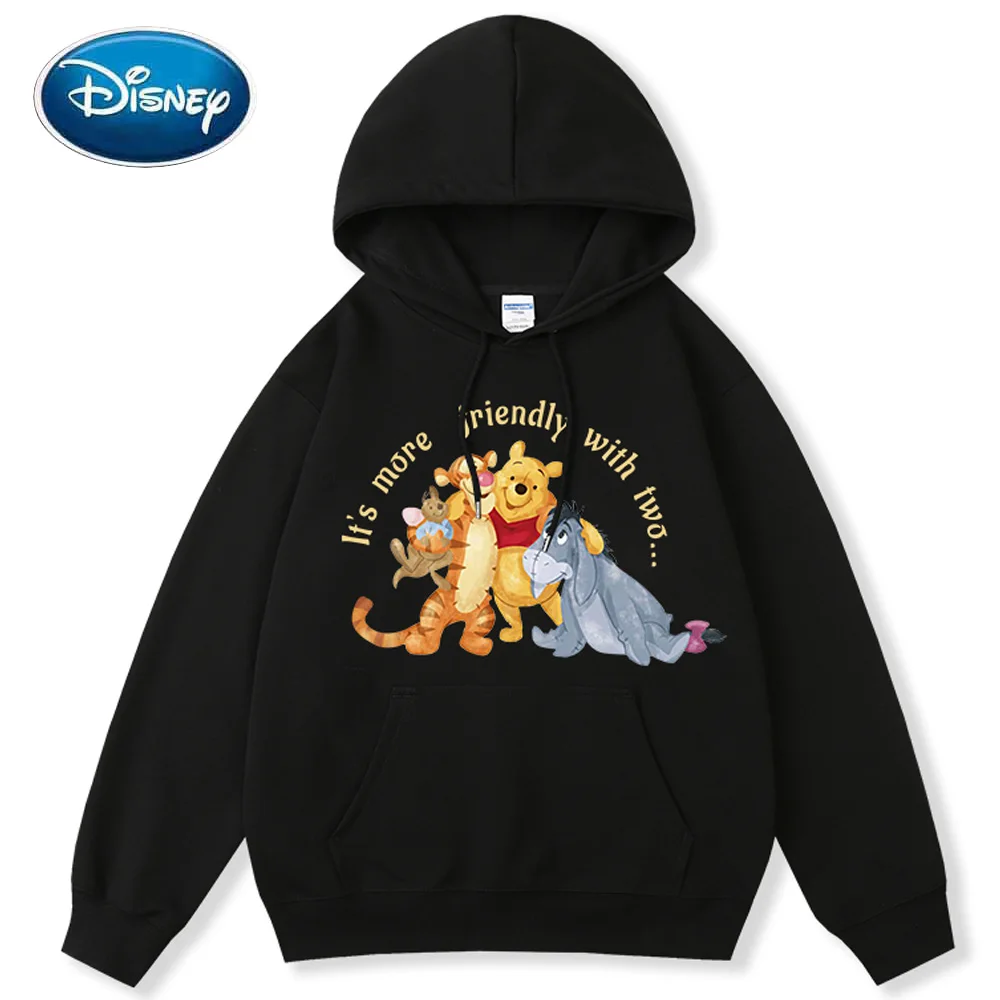 

Женская толстовка с капюшоном Disney, с принтом Винни-Пуха и медведя, 8 цветов