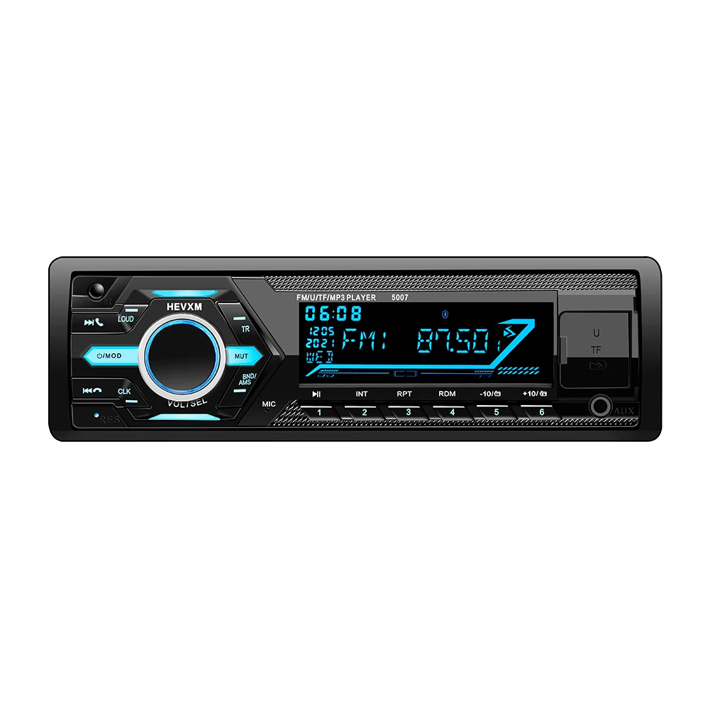 Новый 12V автомобиль радио стерео рекордер Авто Аудио плеер Bluetooth телефон AUX-IN MP3 FM
