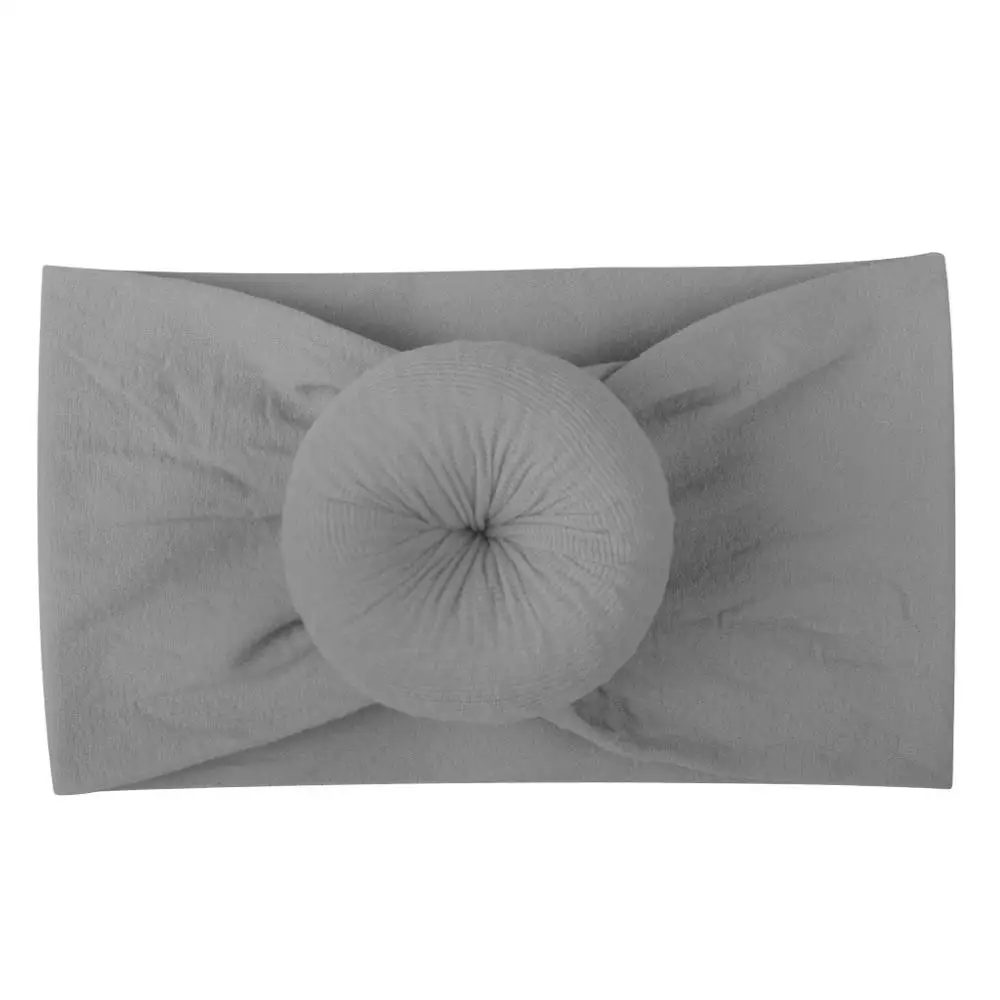 Популярный новый стиль детские головные уборы 23 цвета нейлоновые широкие