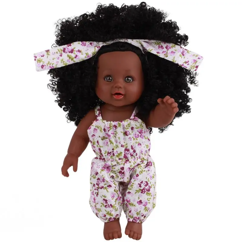 

Black Girl Dolls African American Play Soft Newborn Baby Realistic Dolls Baby Play Dolls Kids Toy Gifts