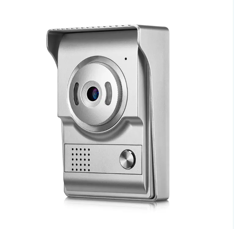 smartyiba video door phone doorbell wired video intercom system 7 inch color monitor and hd camera with door release free global shipping