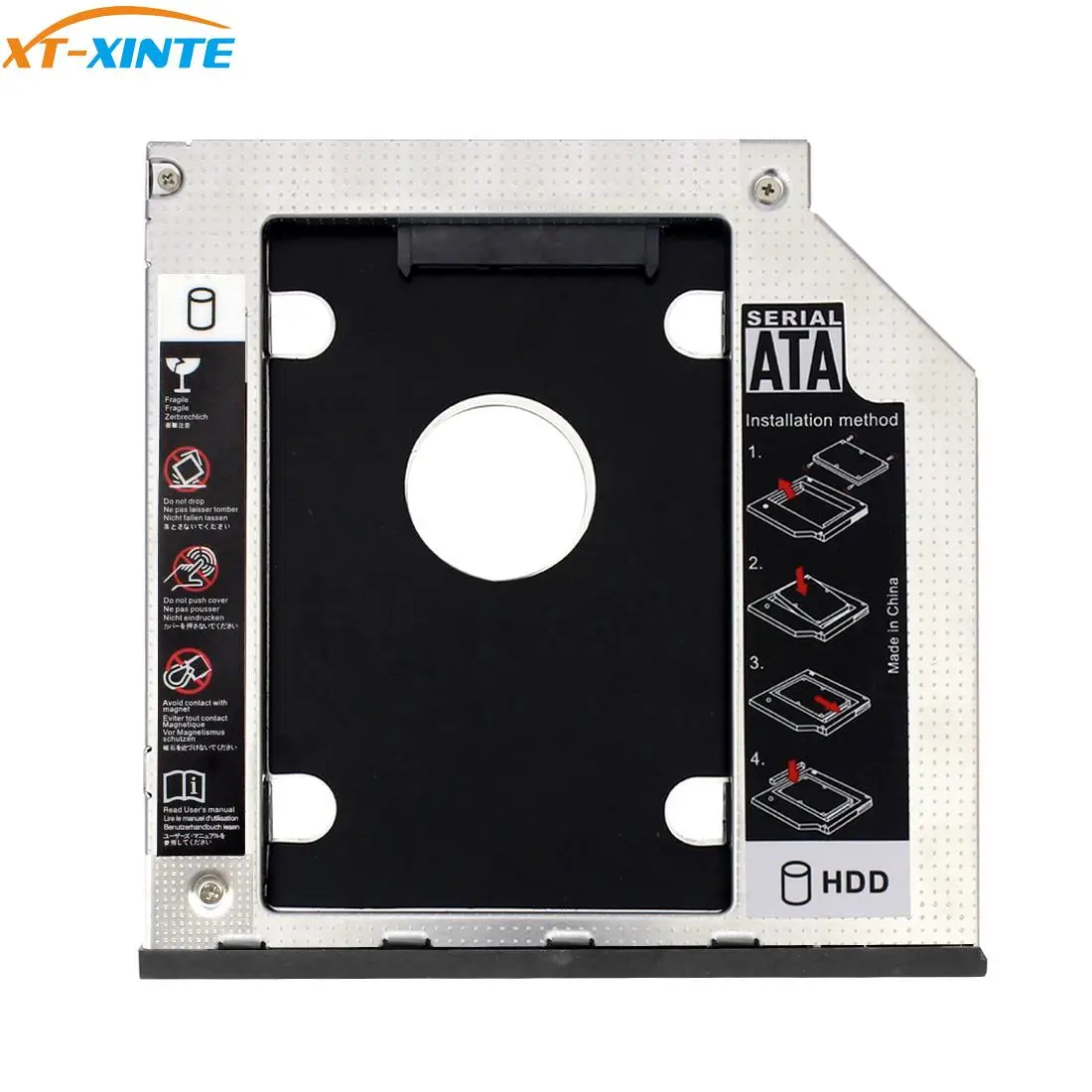 9 5 мм SATA3.0 SSD адаптер второй HDD Caddy 2 дюймов жесткий диск кронштейн для DELL Latitude E series