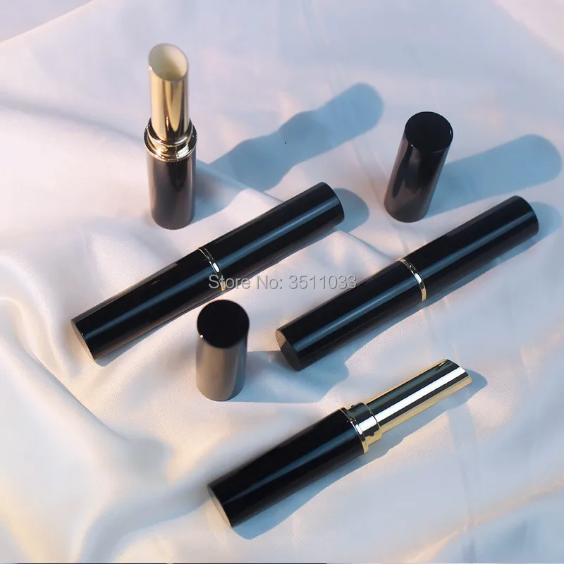 7 1 мм бальзам для губ тюбик мини черная косая тонкая косметическая упаковка