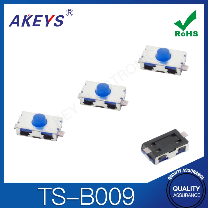 20 шт TS-B009 Вертикальная нашивка Touch Switch 2 фута 3 8*6 вертикальная Закрытая синяя