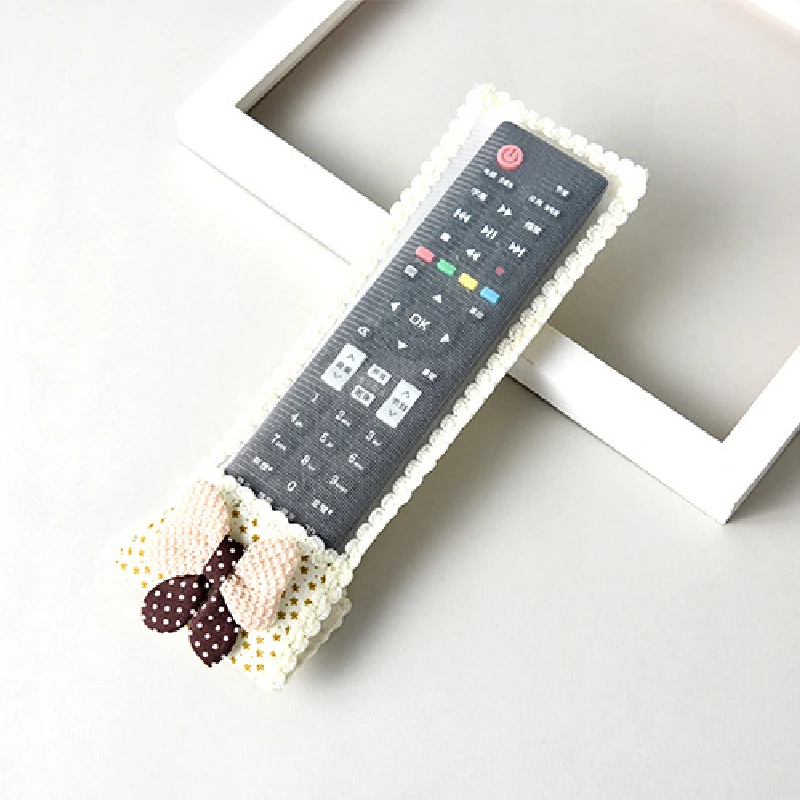 1 шт. чехол для пульта дистанционного управления из ткани и кружева|Чехлы пультов|