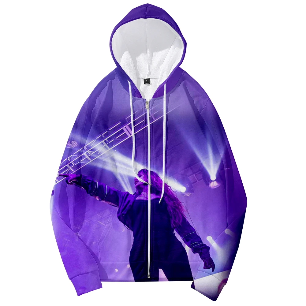 

Snow Tha Product Hip Pop Singer 3D 2021 New Casual Women's sportswear hooded zipper sweatshirt Korean Fashion Zip-up HighStree