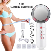 fashion ems body slimming weight loss anti cellulite massager fat burner galvanic infrared ultrasonic therapy tool