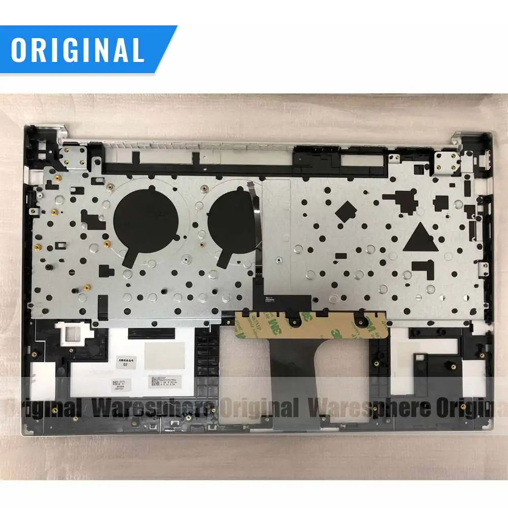 Online Reposamanos Original Para HP Pavilion 15-EG, Carcasa Superior Con Agujero Para Huella Dactilar, Con Teclado M08910-001, 54G7HTATP00, Plata, Nuevo