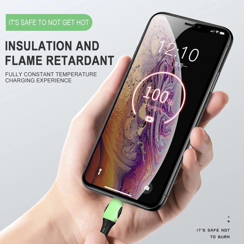 Кабель USB Type C 3A для Huawei Samsung Xiaomi микро зарядное устройство из жидкого мягкого