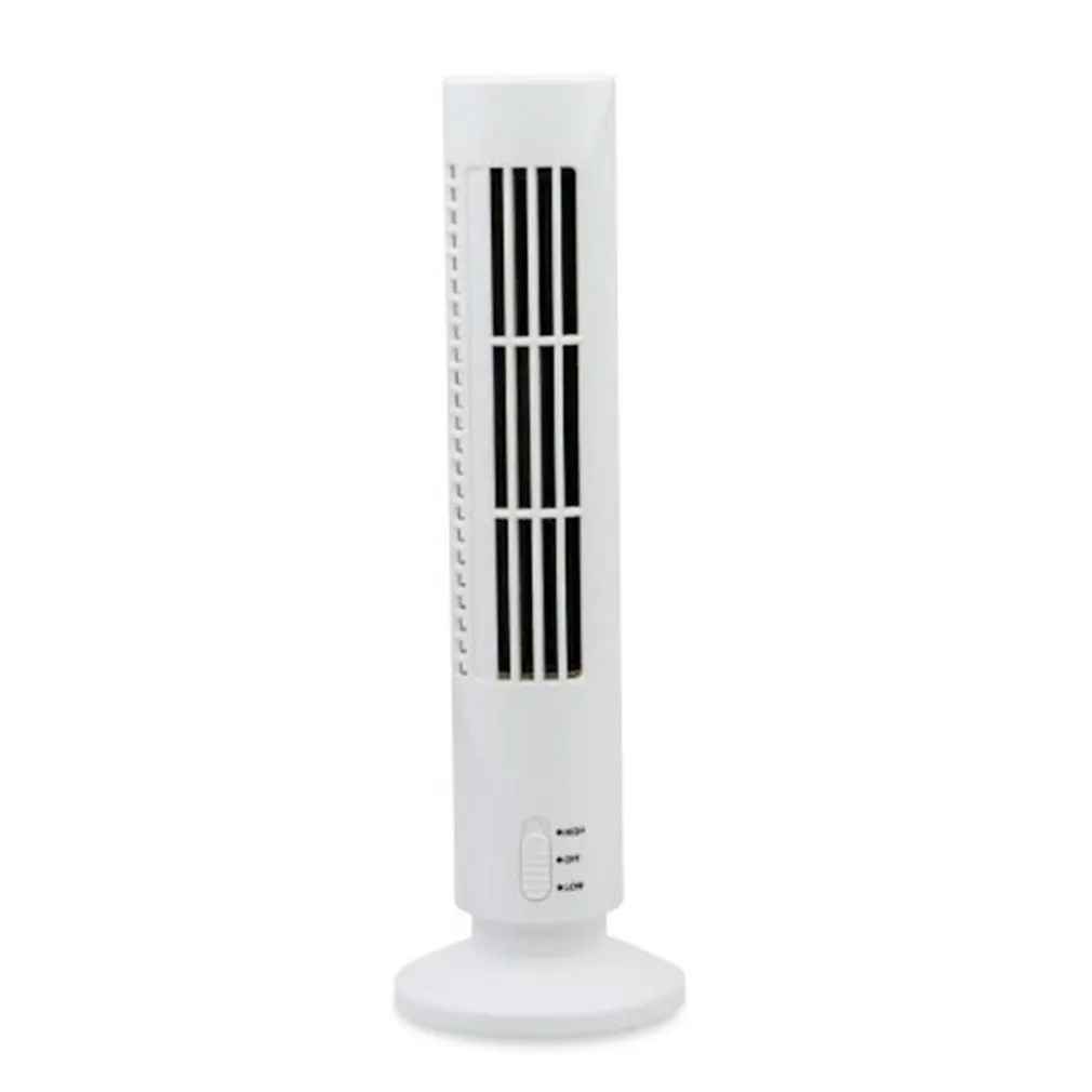 

Home Car Desktop Vertical Air Conditioning Fan Small Dormitory Mini USB Tower Fan USB Small Fan For Daily Use