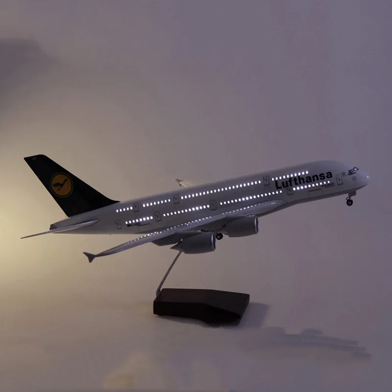 1/160 масштаб самолет Airbus A380 Lufthansa модель самолета Германия литье под давлением