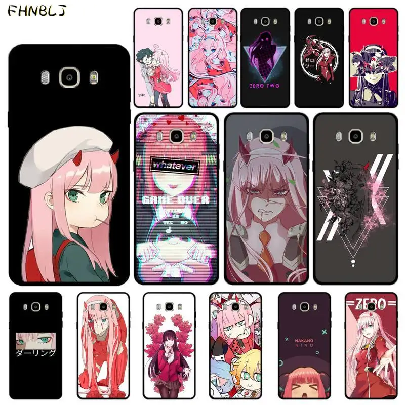 Чехол для телефона FHNBLJ Dois querida na FRANXX anime Zero Two Samsung J6 J7 J2 J5 prime J4 J8 2016 2017 2018 DUO core