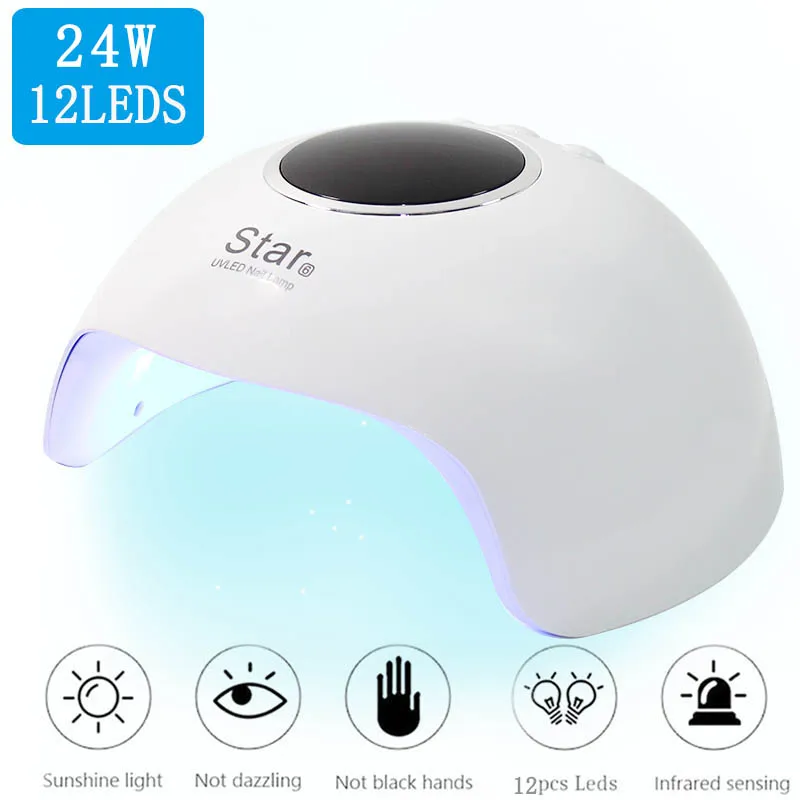 Набор для маникюра полный набор инструментов 6/10 цветов впитывающий УФ гель