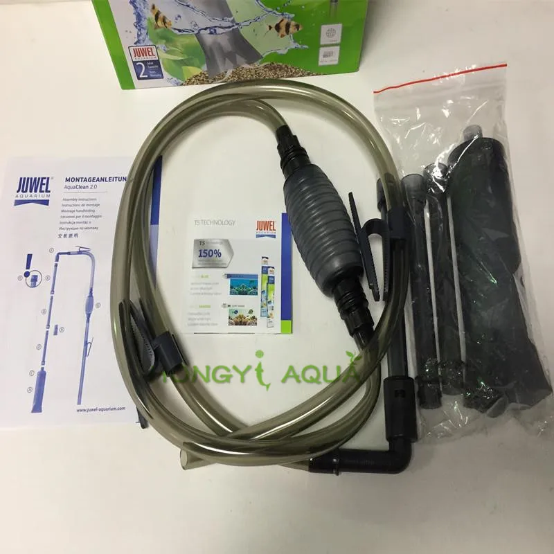 Water change pipe Juwel Fish tank водозаменяющая труба ручной зажим полностью автоматическая цикловая насосная промывка песка всасывающий очиститель для туалета инструменты - Color: Water change pipe