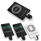 Беспроводной приемник зарядного устройства для iPhone 5 5s 6 6s 7 Samsung мобильный телефон Micro USB Type C Qi Беспроводное зарядное устройство Pad индукционный адаптер