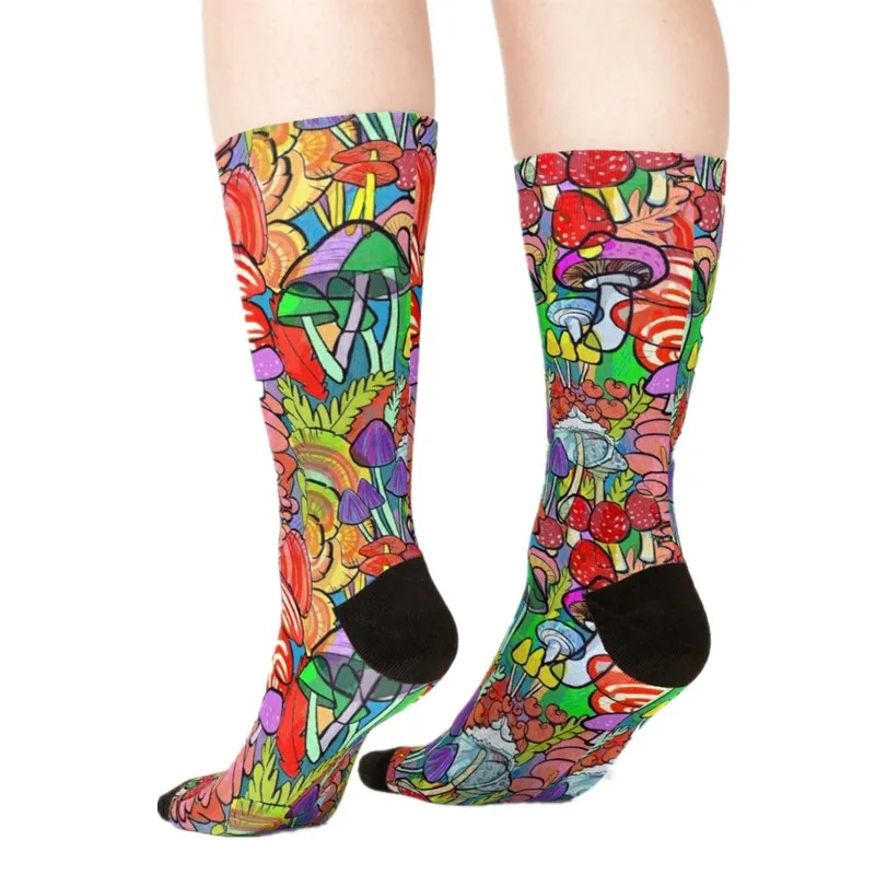 

Women's socks kawaii Pastel Bisexual Design Printed Socks Women harajuku Happy Funny Novelty cute girl gift Socks for women
