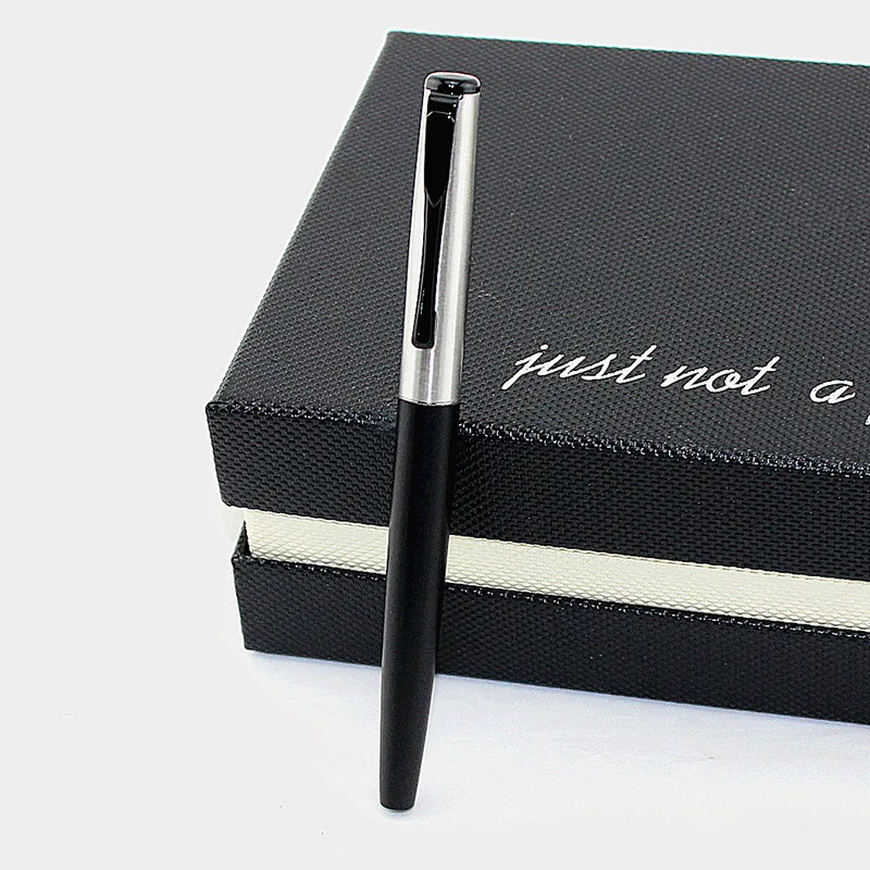 Высококачественная Роскошная Студенческая модная гладкая черная и серебряная