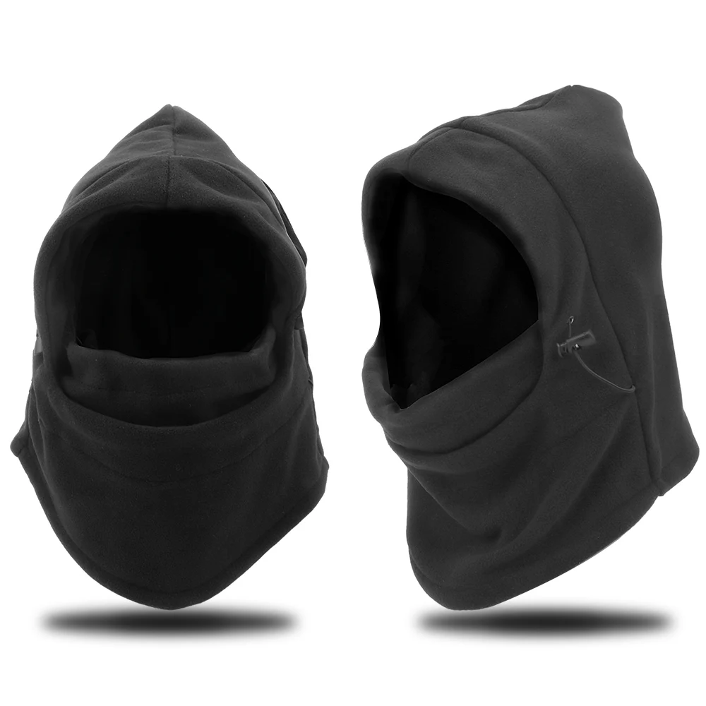 Флисовая воздухопроницаемая шапка-Балаклава для мотоцикла шеи головной убор