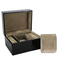 single slot luxury watch box jewelry organizer storage wood display box for rings bracelet watch with pillow men women gifts