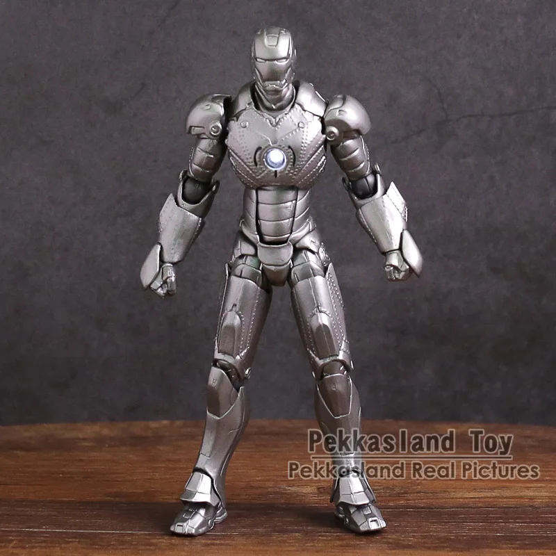SCI FI для тинейджеров Revoltech серии NO.035 Железный человек Mark II MK 2 / NO.052 XXI МК 21PVC
