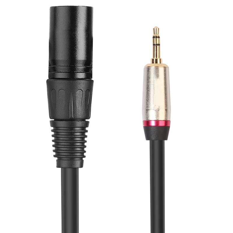 RISE-0.3M Xlr 3Pin папа до 3 5 мм Trs штекер стерео экранированный микрофон микрофонный