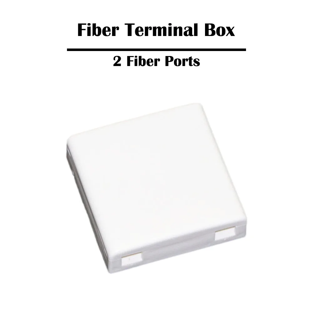 Оптоволоконный терминал Поверхностная коробка информация о данных 1/2 волоконный
