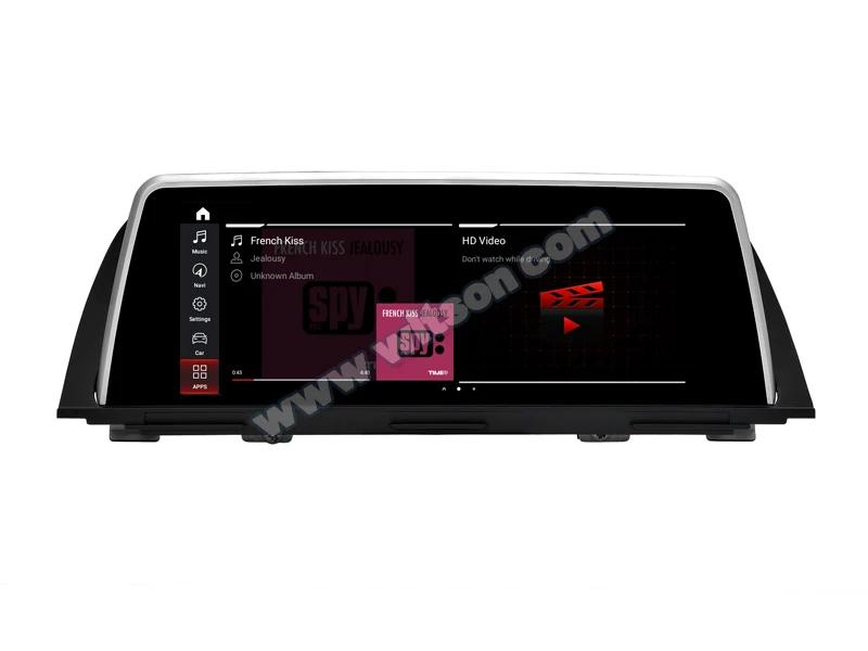 Автомобильный DVD-плеер WITSON Android 10 0 25 дюйма GPS для BMW 5 серии F10 F11 2011-2012 4 Гб + 64 ГБ
