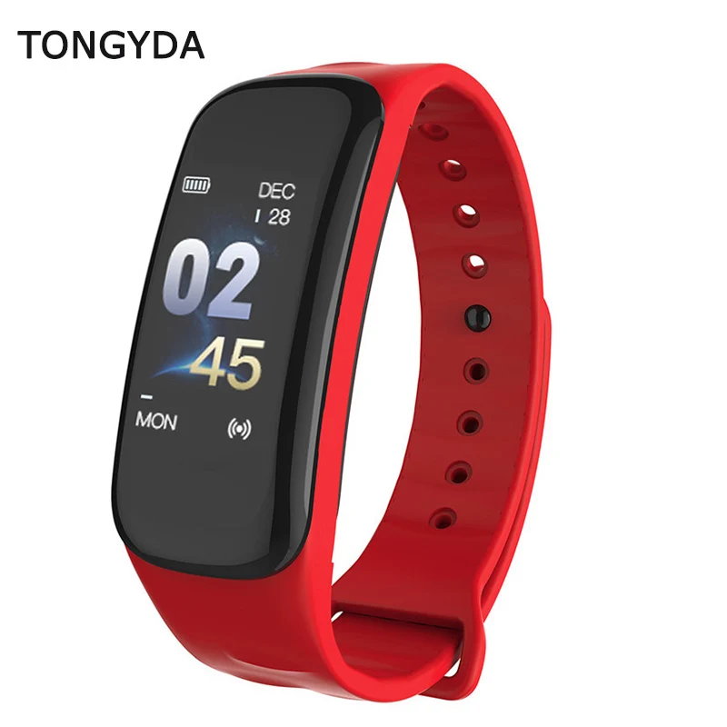TONGYDA C1 Wearfit смарт браслет часы измерение артериального давления монитор