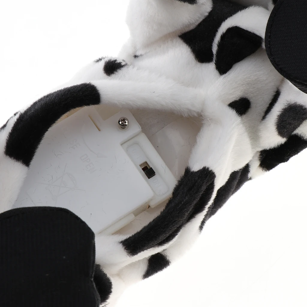 Электронная Мягкая Плюшевая корова ходячие Домашние животные музыкальные пения